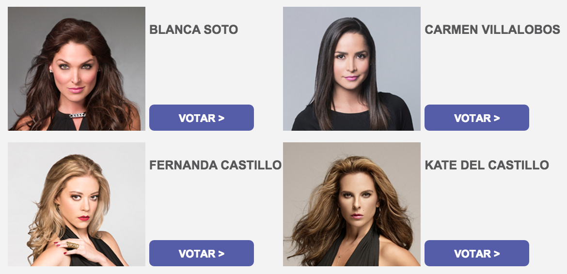 PremiosTuMundo's tweet photo. ¿Ya votaste por tu Protagonista Favorita de Súper Serie? ¡Hazlo ya!  → http://t.co/bHIIKytJcF #PremiosTuMundo http://t.co/PME6ZWD7MD