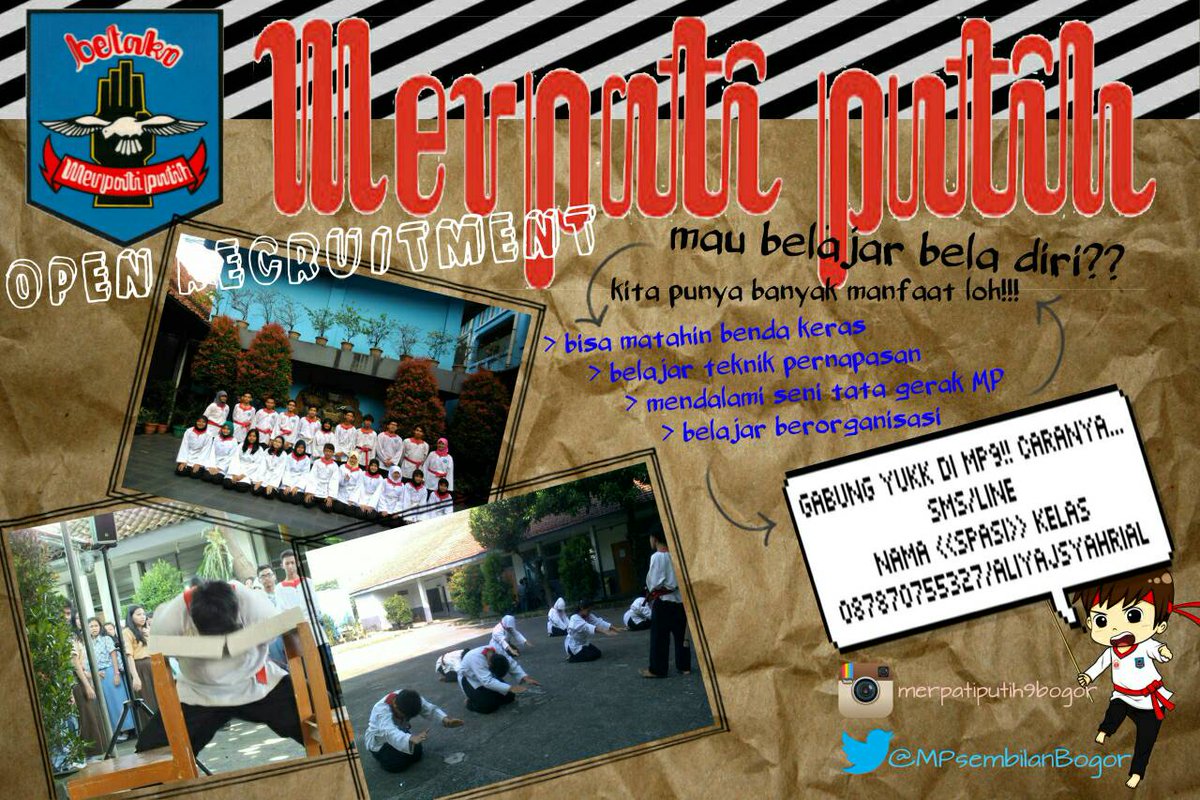 MPsembilanBogor's tweet photo. Akang teteh, minta retweetnya yaa.... Kami Open Recruitment dan promosi bagi siswa baru @osismpk9bgr http://t.co/xz52aSqImY