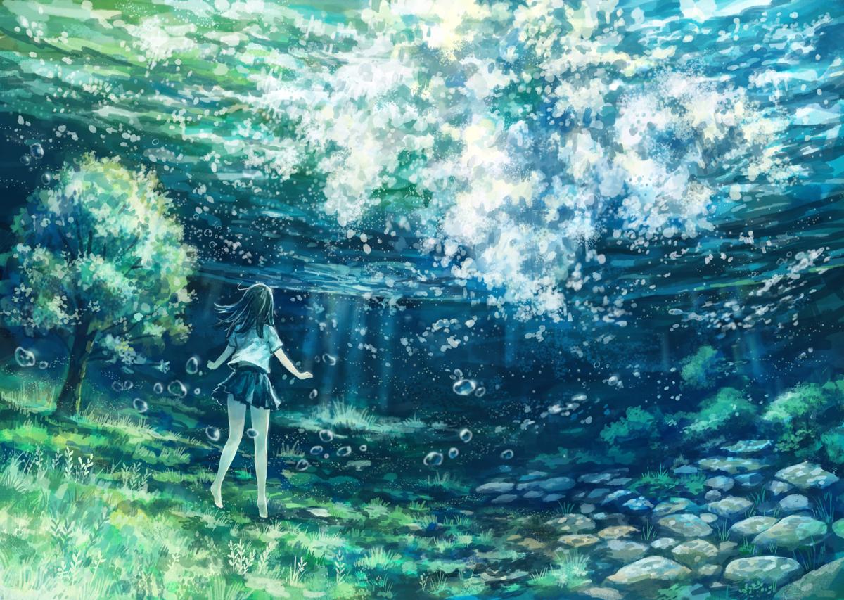 Twitter 上的 けみ猫 夏っぽい奴 夏の創作クラスタ大フォロー祭 Http T Co Iqwaunypv0 Twitter