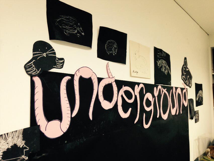 TheWilsonChelt's tweet image. Amazing work from our &apos;U is for Underground&apos; summer kids&apos; workshop today #thewilsonsummer #wilsonlearning @GlosEcho