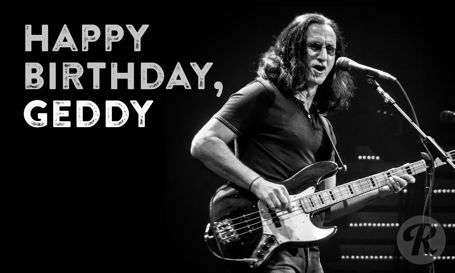 Happy birthday, Geddy Lee! \"Lead bass\" for Geddy\s ingenuity has changed the world of bass playing. 