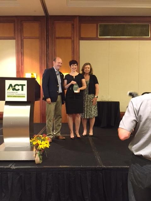goDCgo's tweet photo. Our program director proudly accepted an award from @ACTNational for our work on @DCCirculator #ACTIntConf http://t.co/iA2tXzI36S