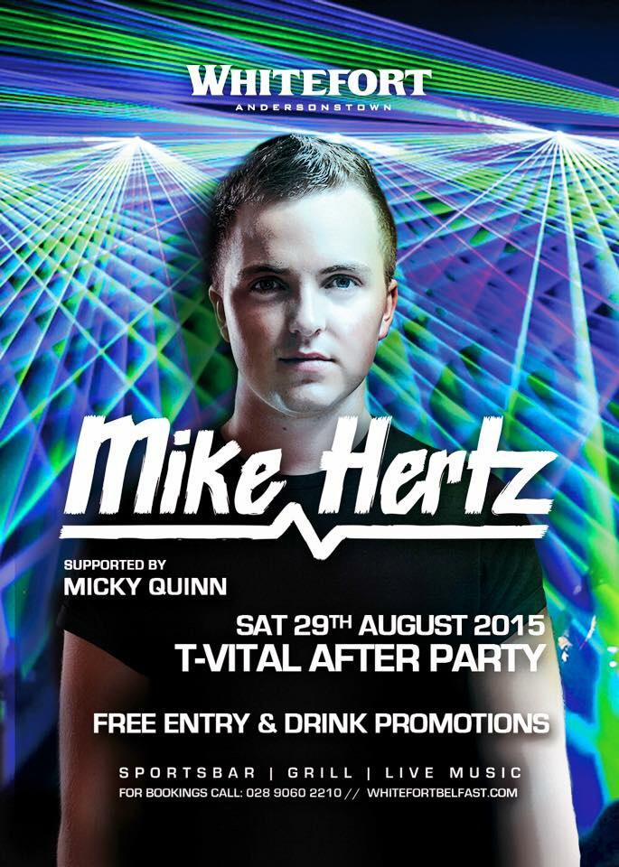 Whitefortinn's tweet photo. We bring you another great Dance night to @Whitefortinn - @DJMikeHertz -  Saturday 29th August #TVitalAfterParty http://t.co/VHGhEHSJOD