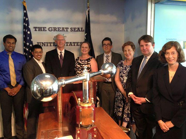 AmbKennedy_ret's tweet photo. Signed,sealed &amp; (almost) delivered: US instrument of ratification of the A/CPPNM - a #nuclear security priority http://t.co/1SbSmW1goP