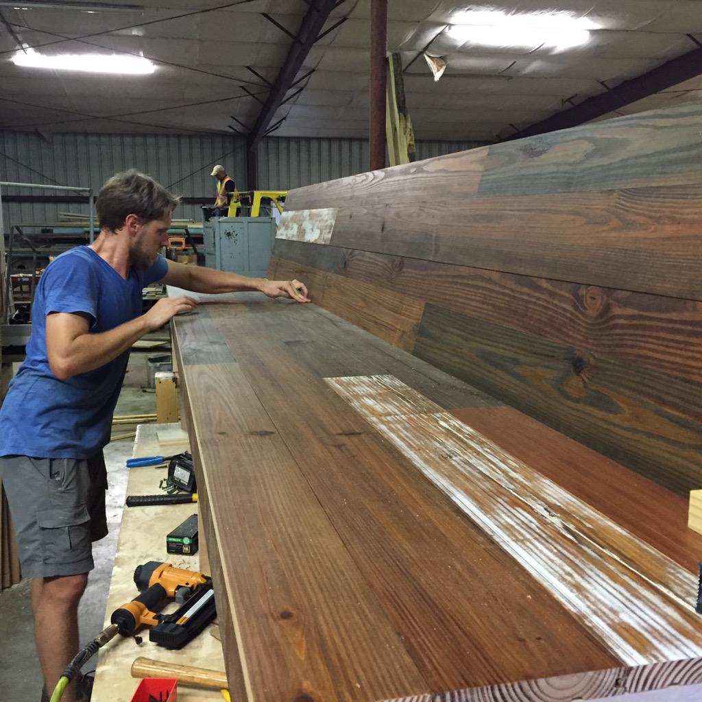 Making sure it's a tight fit

#nola #woodworking #restaurant #custom