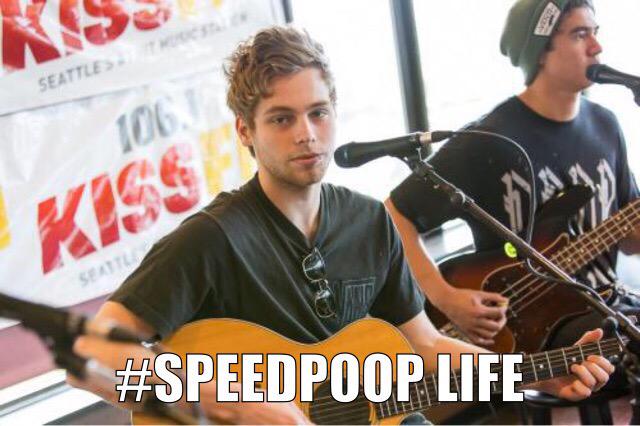 #speedpoop has taken over. #MTVHottest 5 Seconds of Summer