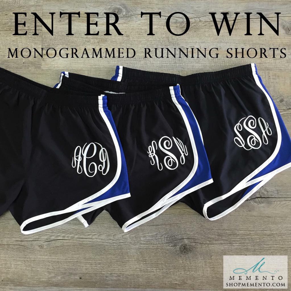 bylibertygrace's tweet photo. RT &amp; FOLLOW us for a chance to win a pair of Monogrammed Running Shorts! Ends 7/31 #WinItWednesday http://t.co/6J8dXxIuwX