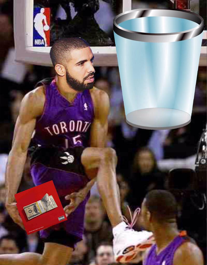 RTNBA's tweet photo. Twitter reacts to Drake's new freestyle "Back to Back": http://t.co/jrQLLnrtMJ http://t.co/tbblYYtvbC