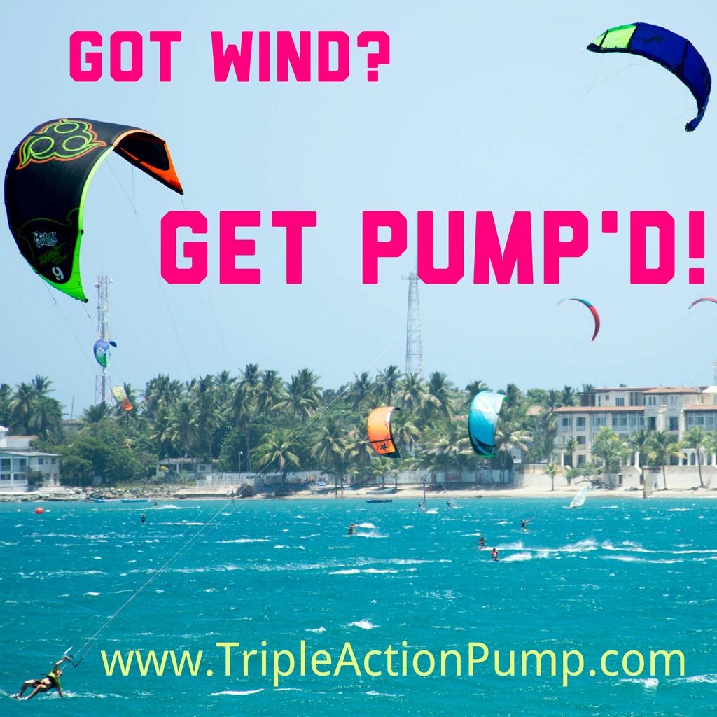 TripleActionPmp's tweet image. Got Wind? Get Pump'd

#kitesurfing #kiteboard #kitepump #cabarete