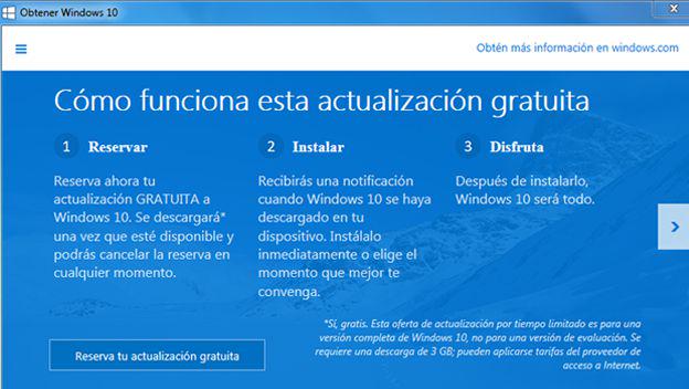 inforvalse's tweet image. FORZAR LA INSTALACIÓN DE WINDOWS 10 goo.gl/AOeRKT