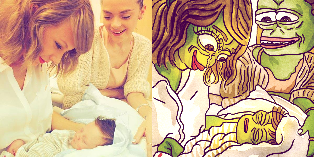 SWatercolour's tweet image. Today's pepes of instagram: @taylorswift13 and @Jaime_King