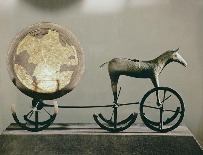 archaeologymag's tweet photo. This Danish sun chariot illustrates the role horses have played in human mythology  http://t.co/Ejwe82hWJI http://t.co/MHDhzsYoCh