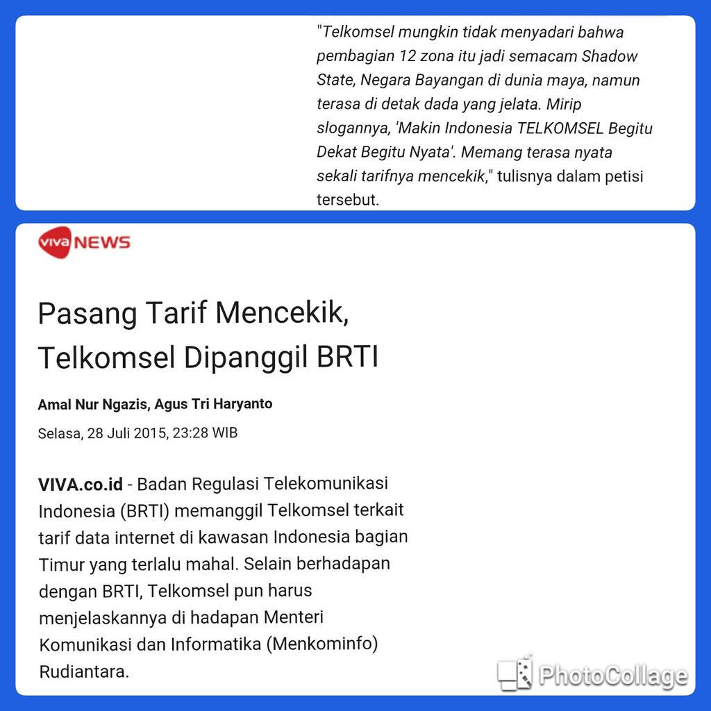 hhaa.
 akhirx pemerintah sadar jg kl wargax didzholimi telkomsel
..