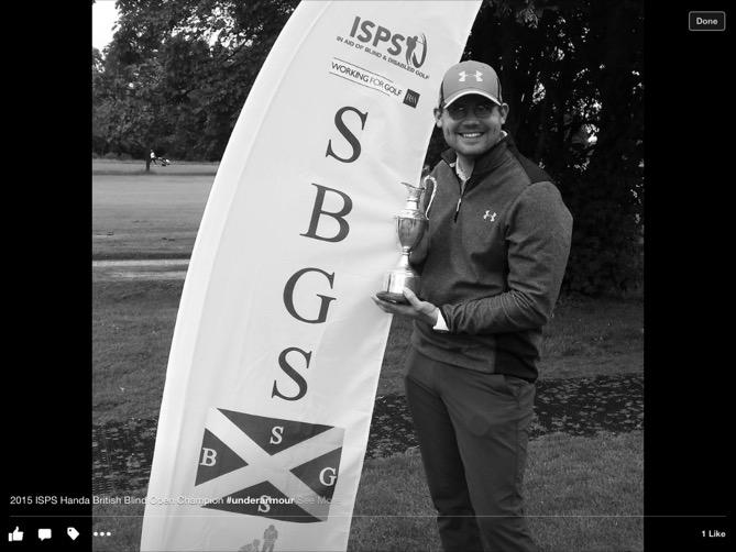 no1_elnino's tweet photo. 2015 @ISPSAcademy  British Blind Open Champion #blindgolf http://t.co/rYOzTLAFPz