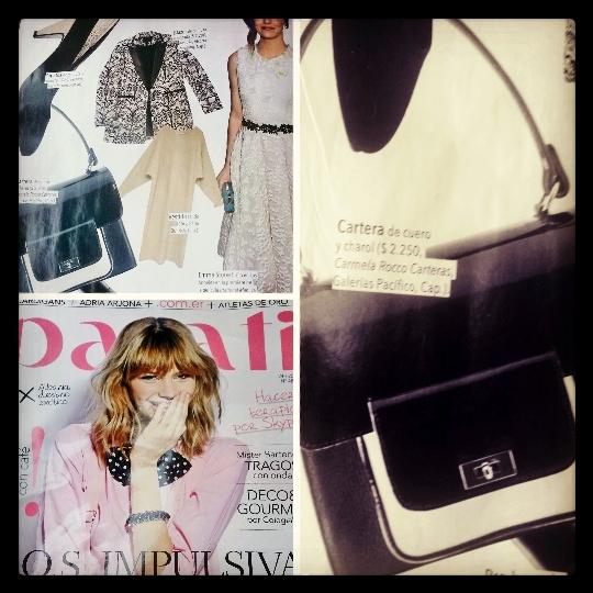 inpressba's tweet photo. El modelo Jakie de @laroccobags en @ParaTiOnline #imprescindibles divine! http://t.co/3qXcGmfBqx