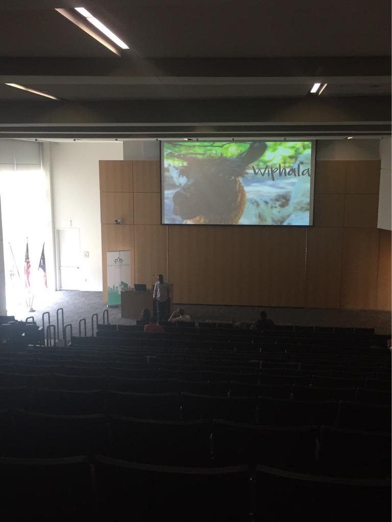 Working on the pitch <a href="/QCForward/">Queen City Forward</a> #demoday #rehersal