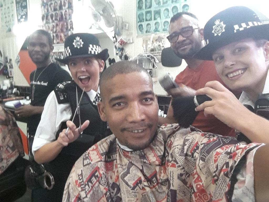 Hair cut london style. #metpolselfie@mpslewisham #CAYMANISLANDS #bestislands