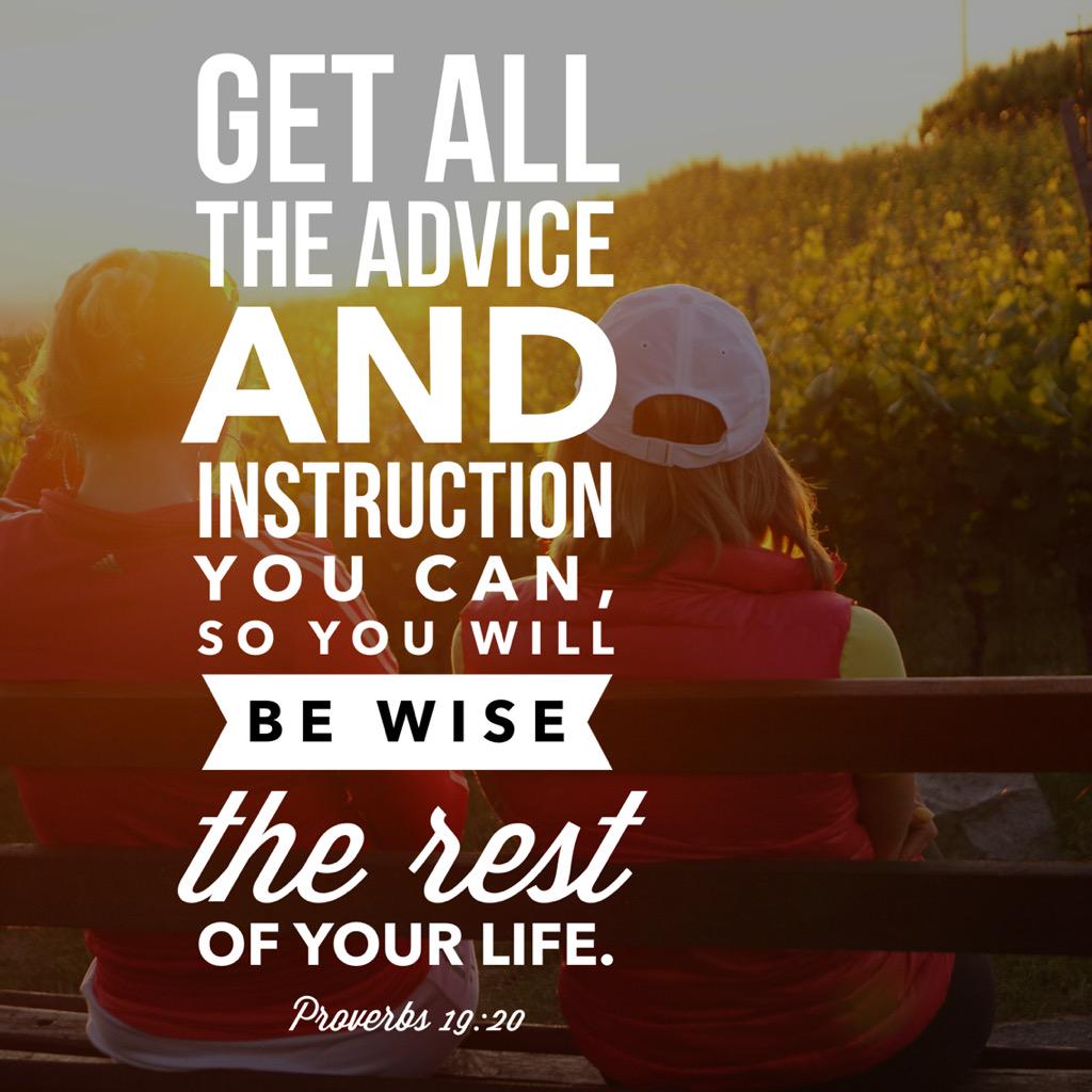 TrevorHamaker's tweet photo. Listening to wise people will help you make wise choices. http://t.co/hLwHrL3PRH
