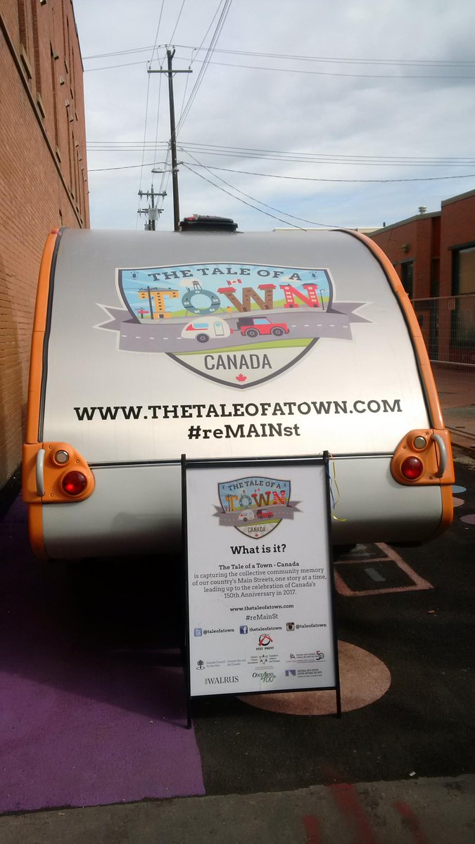 OldStrathconaFn's tweet photo. Welcome @taleofatown to Old Strathcona. Come tell your story. #reMAINst #oldstrath http://t.co/rT5HgwzEDN