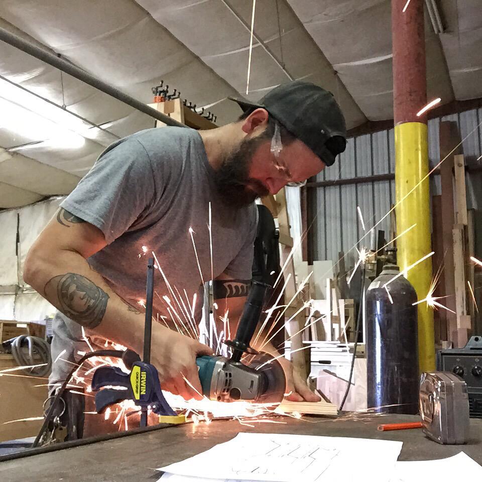 Grinding away

#metal #custom fabrication #nola
