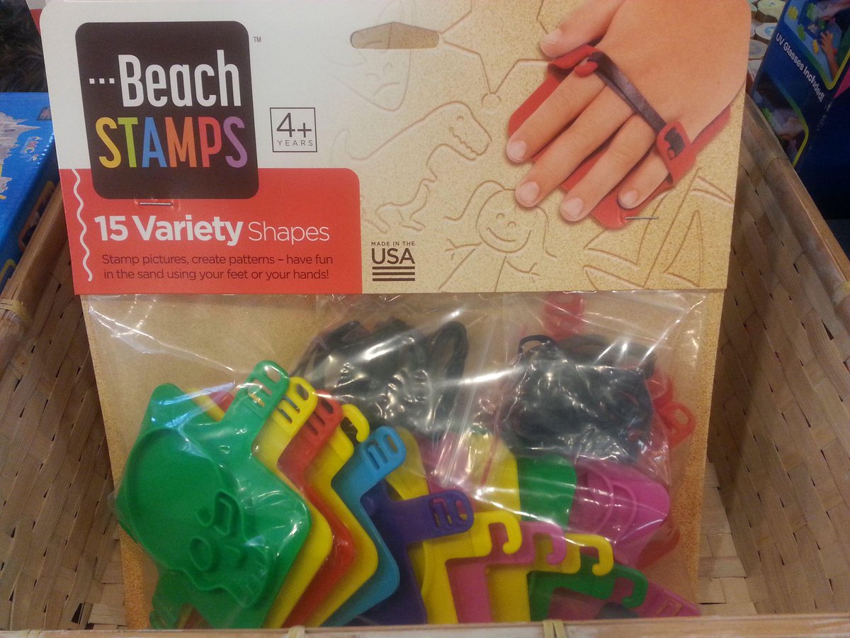 ShopGoodthings's tweet photo. Heading to the #beach this week? Try some Beach Stamps by @PlayVisions for a little #summerfun! #ShopGoodthings http://t.co/xebrs9Hu63