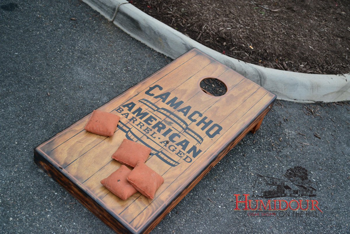 HumidourCigarMD's tweet photo. Corn Hole Anyone? Get your game on at The Humidour Aug 1st with @camachocigars! Details at: http://t.co/H0jjKDiYzT http://t.co/PzjQPx0RHz