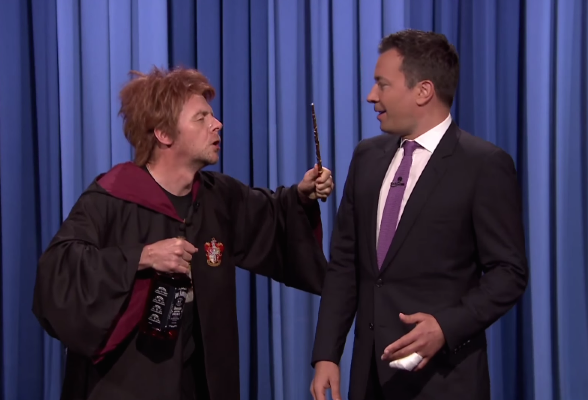 Drunk Ron Weasley wishes Harry Potter happy birthday on 