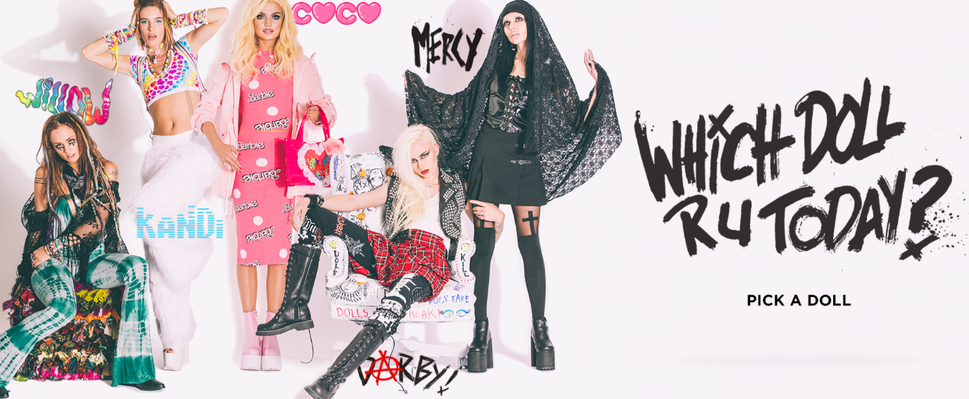 Dolls Kill on Twitter "WHAT DOLL R U? COCO? DARBY? MERCY? WILLOW