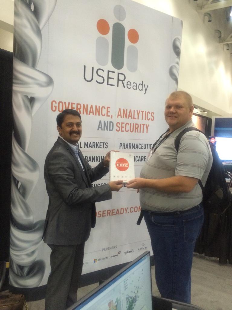 Raffle : "A Practitioners guide to Alteryx"<a href="/drushti22/">DRU</a> <a href="/exantage/">exantage</a> <a href="/UdayaHegde/">Uday Hegde</a> <a href="/USEReady_CTO/">Andy (Anand) Vadul</a> <a href="/USEReadyInc/">USEReady</a> #Alteryx