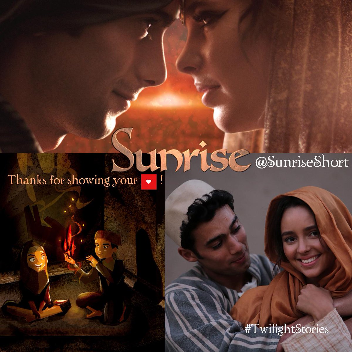 SunriseShort's tweet photo. 1 more hour to vote #TwilightStories: http://t.co/ZbSRHMaFpi  Thank you for showing your love for #SunriseShort! http://t.co/uKKWgS7znW