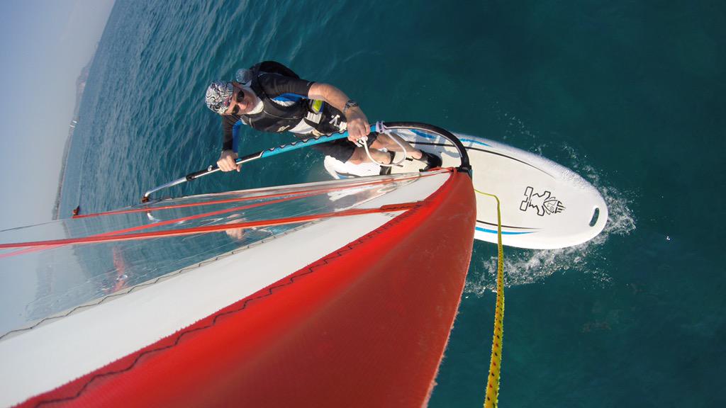 WilsonNigel's tweet photo. Windsurfing (?) off Rhodes #Windsurfing #lwatersports #NoWind http://t.co/b4NY7rMZE4