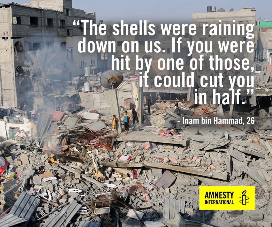 In #Rafah, Israel committed possible war crimes that must be investigated #50Days4Gaza amn.st/6019BE0RW