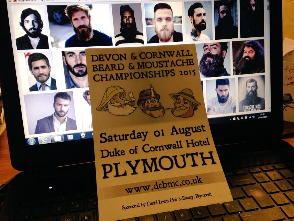 TheDukePlymouth's tweet photo. We cannot wait to host the @DCBMC2015 on Saturday! Be sure to tweet photos. #beards #championship http://t.co/yKPnsHMf53