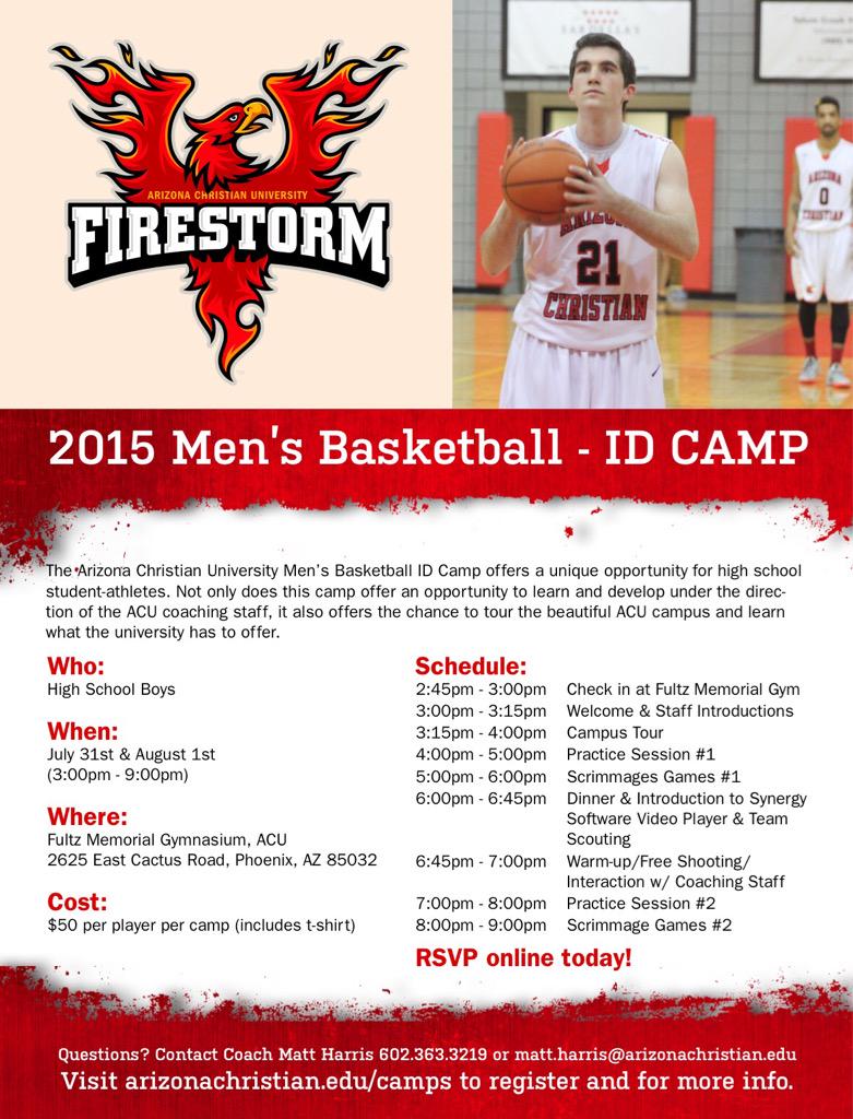 ACUHoops's tweet photo. Several of AZ High Schools' Top Players will be at @ACUMBB Elite ID Camp this weekend.

https://t.co/dHTP5yhxxM http://t.co/bRMCG10AGg