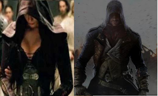 OfHighPrince's tweet image. "@.Seeker_Fans: #Legendoftheseeker or #AssassinsCreed?
@.BridgetRegan would be perfect! … http://t.co/I81tuOZBP2"

[Stares at boobs.]