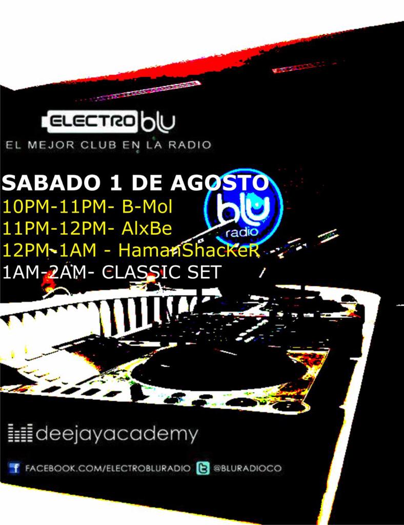 ElectroBluCo's tweet photo. Este finde tendremos un par de fiestones en el mejor club en la radio!!!
@BluRadioCo @electroshowsbe @jpopina http://t.co/VFf2FWeoL2