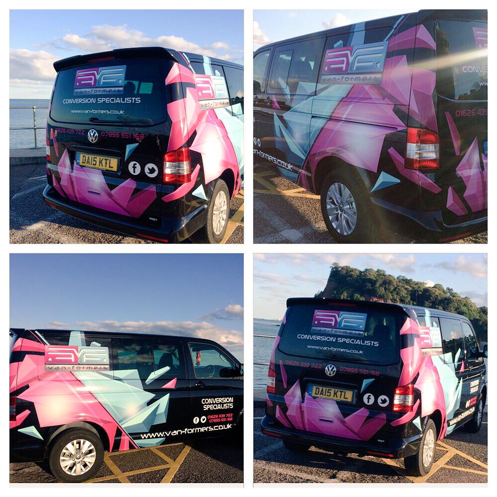 VanFormers's tweet photo. Sign writing is complete! Huge thanks to #DsignsDevon for a fantastic job! #JobWellDone http://t.co/BsDZrM2teA