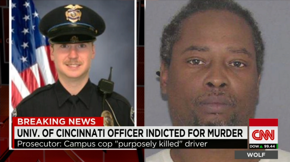 photo of murder victim Samuel Dubose vs murder suspect Ray Tensing a police officer