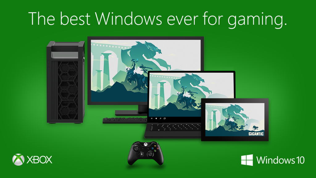 XBOX's tweet photo. Gaming just got better with #Windows10 and #Xbox. 
Learn how to upgrade for free: http://t.co/LL4BNVGmnZ http://t.co/jV7sHBd7mo