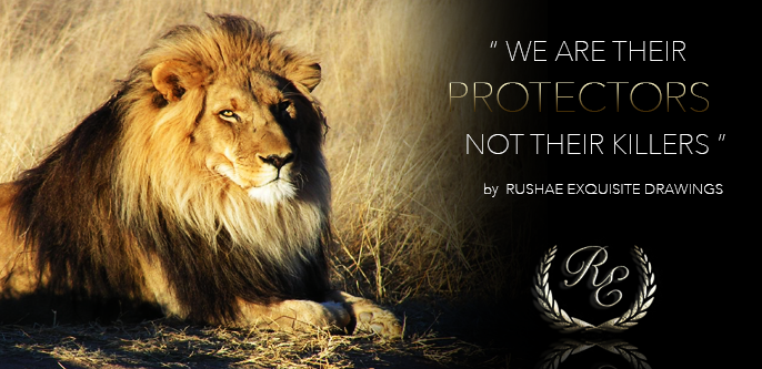 RushaeE's tweet photo. We are their PROTECTORS, NOT are their Killers
~Protect our Lions 
#CecilTheLion #RushaeE http://t.co/601vvy7P9o