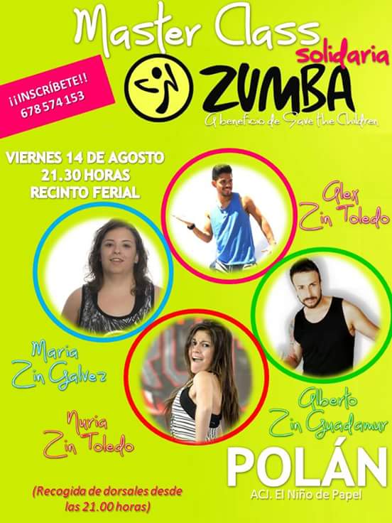 Master class solidaria en polan estais invitados