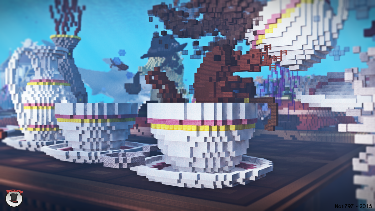 Nati797's tweet photo. Come and join the @LordBlocks Tea Party! <3  http://t.co/KhcXWmDCxc Hope you enjoy our entry! :) http://t.co/hOfkFhXrFM