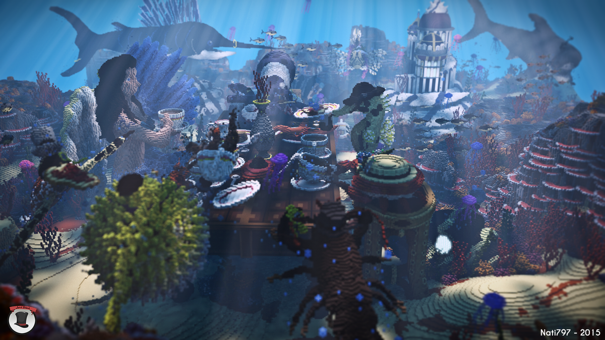 Nati797's tweet photo. Come and join the @LordBlocks Tea Party! <3  http://t.co/KhcXWmDCxc Hope you enjoy our entry! :) http://t.co/hOfkFhXrFM