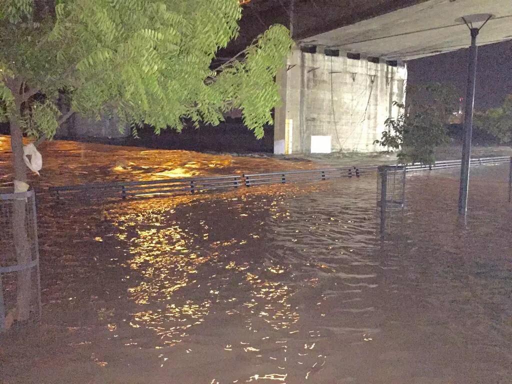 AmitHPanchal's tweet image. Current Situation at Sabarmati Riverfront in #Ahmedabad ! #AhmedabadRain
