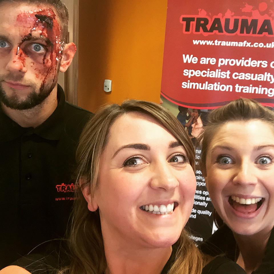 SIMBODIES's tweet photo. Thanks for an amazing event @SimGHOSTS @ASPiHUK @nicklin_jane @Laerdal_UK it was great to be part of it! #TEAMTFX http://t.co/r9CgFPpXBk