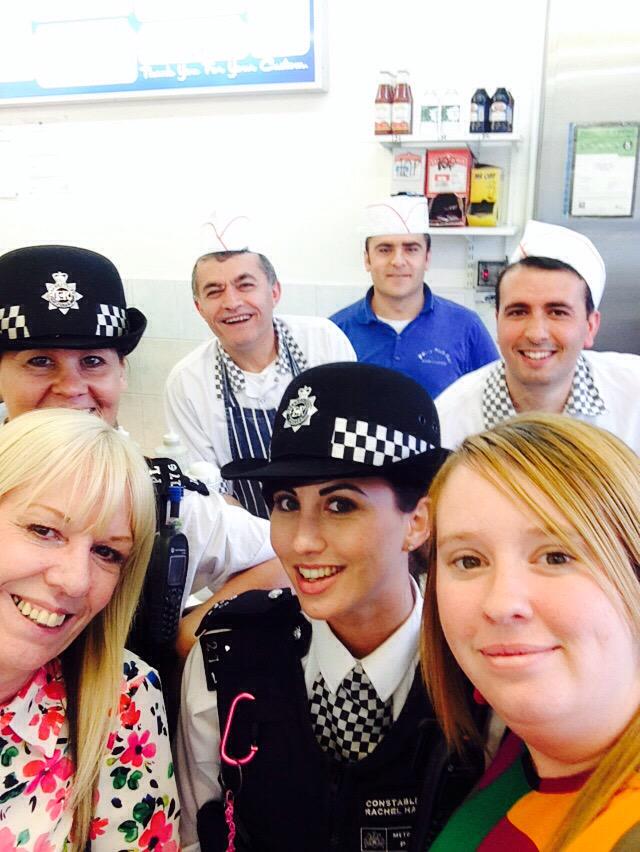 curlykirb's tweet photo. @MPSLewisham #metpolselfie http://t.co/zJm88yVjFa