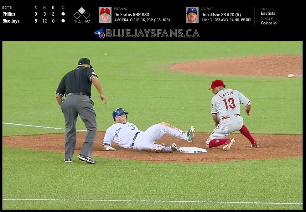 BJsFans's tweet photo. Way to run the bases @BringerOfRain20 #BlueJays #TakeSecond http://t.co/DovWZKxVGR