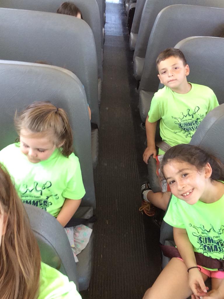 summersmashcamp's tweet photo. Tired #minsmash campers heading back to TEC #summersmashcamp #farmday http://t.co/3BVfgYcdcy