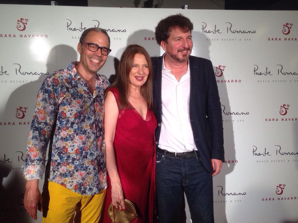 BrandingLatAm's tweet image. Pre-launch event of @MarbellaFair, presentation of Haute Chaussure @saranavarroshoe #BLAArts