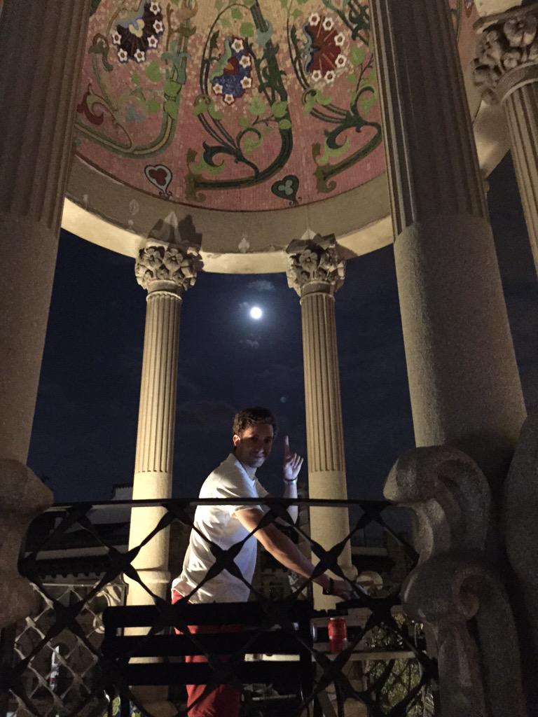 ChristopherPomm's tweet photo. DJ Albertc at the @ActiveVP & @Accel Summer Party on the #ACTIVEterrace rocking with the barcelona startup ecosystem http://t.co/dEGQumqUJ0